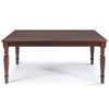 SandRidge 63" Dining Table – Solid Pine, Rustic Coastal Charm